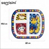 Sorrisini Wiederverwendbares Geschirr-Set, 3-teiliges Teller-Set, Entwöhnungsset für Babys mit Teller,
