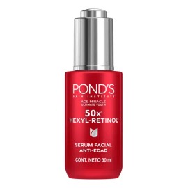 Ponds 50x Age Miracle Sérum Facial Con Hexyl-retinol 30 Ml
