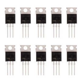 BOJACK IRF530 MOSFET Transistors IRF530N 17A 100V N-Channel Power MOSFET TO-220AB (Pack of 10 Pcs)