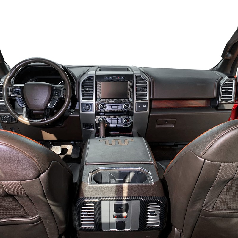 Jimen Compatible with Ford F150 2015-2020, 11PCS Interior Trim Kits