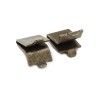 Xadnitu Adjustable Steel Pilaster Shelf Clip Support, Shelving Bracket Clips