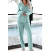 Aamikast Pajama Sets for Women Soft Button Up Christmas Pjs