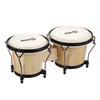 RockJam 7" and 8" Bongo Drum Set with Padded Bag