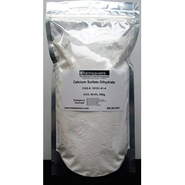 Calcium Sulfate Dihydrate, ACS, 99.4%, 500g