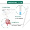 Pack of 150 3 ml Plastic Transfer Pipette, Disposable Measuring