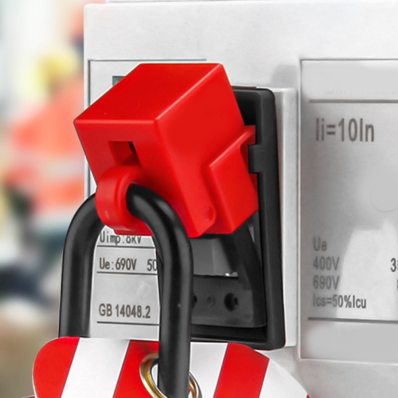 Clamp On Circuit Breaker Lockout Device Easy Installation Air Switch