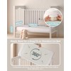 Yoofoss Waterproof Cot Bed Mattress Protector 120 x 60 cm