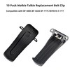 10Pack Belt Clip Compatible with Baofeng BF-888S BF-666S BF-777S with