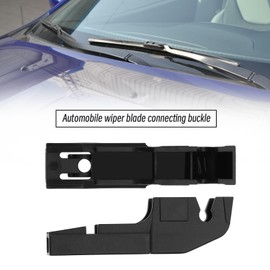 The Lord of the Tools 4 Pcs Front Wiper Blades Arm Adapter Clip for Bayonet Type Arm Install Wiper Blades Fitting Slim Bayonet Metal Wiper Arm Wiper Blades Adapters