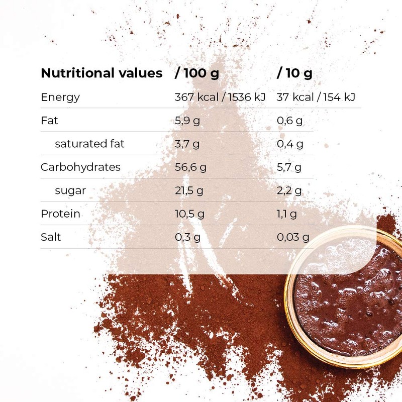 Nature's Finest by Nutrisslim Bio Good Night Latte mit Kakaopulver,