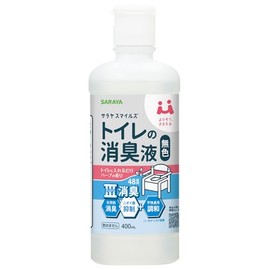 Saraya Smiles Toilet Deodorizer, Colorless, 13.5 fl oz (400 ml)