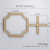 Ekena Millwork WALW12X12X0375BRDWA Bradley 3/8"T Decorative Fretwork Wall Panels, 19