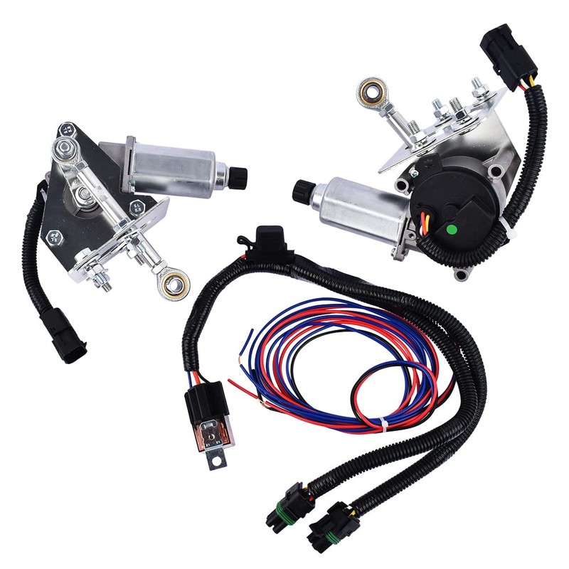 Woosphy Electric Headlight Motor Conversion Kit Replacement for Chevy C3