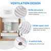 97011790 Exhaust Fan Cover, Bathroom Vent Grille Fit for Nutone