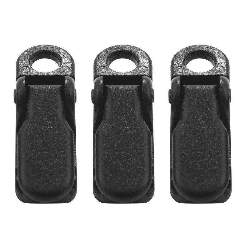 20Pcs Tent Awning Canopy Clamp Tarp Clip Snap Canvas Anchor