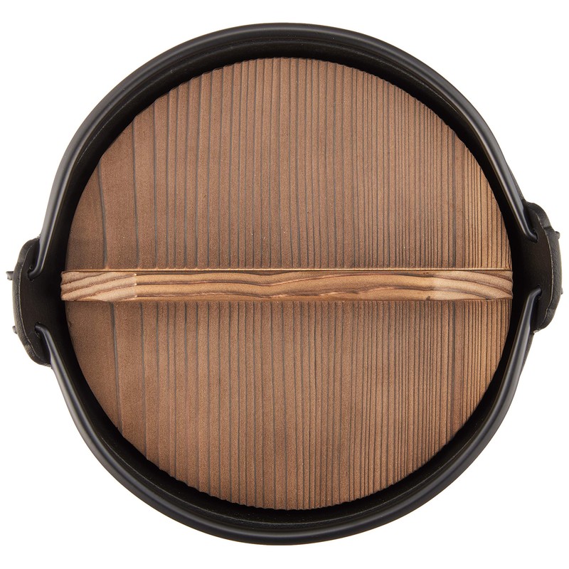 岩鋳 Iwachu ふる里鍋 深型16cm 黒焼付 直火用 南部鉄器 21006