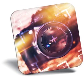 Destination Vinyl ltd Fridge Magnet - Photography Camera Lens 24006