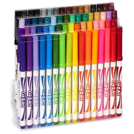 LAROSE INDUSTRIES 10128 Crazy Art Super Tip Marker 64Pc