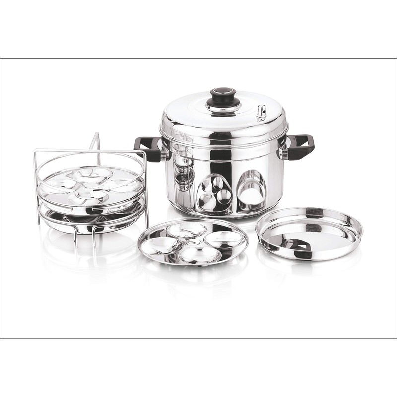 Vinod Idli Dhokla Cookers - Premium Stainless Steel (Multi Cooker,