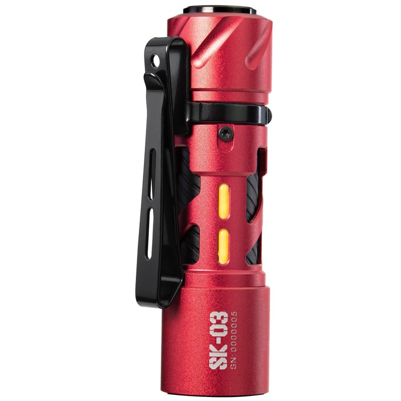 LOOP GEAR SK03 EDC Flashlight Rechargeable 1000 High Lumens, LED