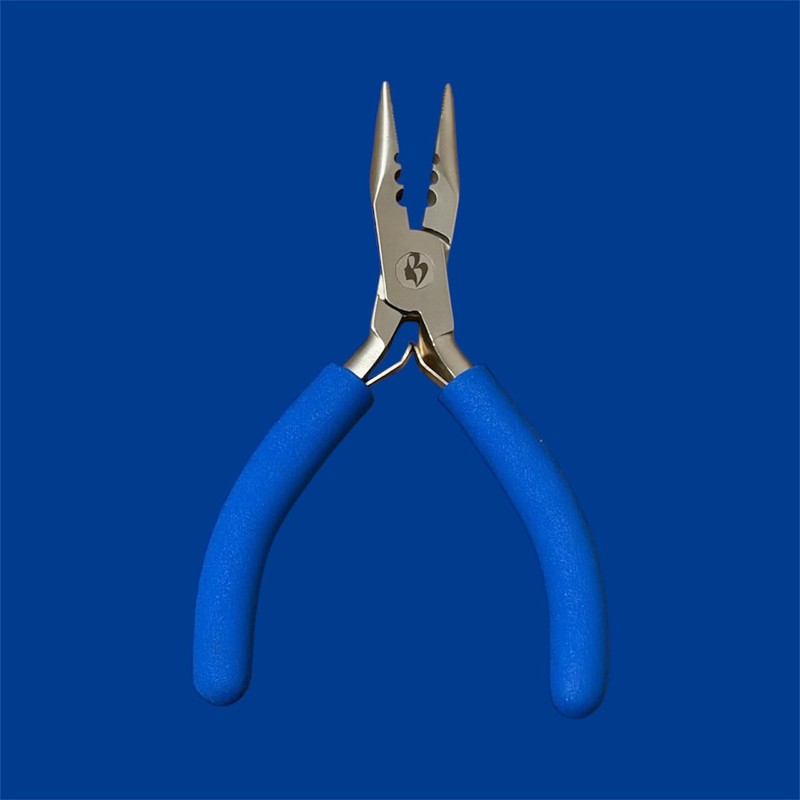 Hair Extension Fusion Pliers 5 Inch 3 Hole 4mm 3mm