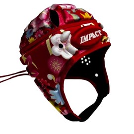 IMPACT V2 Premium Vented JAPAN FLOWER RED (レッド, L)
