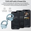 TOZO O2 Open Ear Wireless Earbuds,Multi-Angle Adjust 42H Bluetooth 5.3