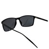 Epoch Eyewear Murphy Sunglasses Black Frame w/Smoke Lens & Blue
