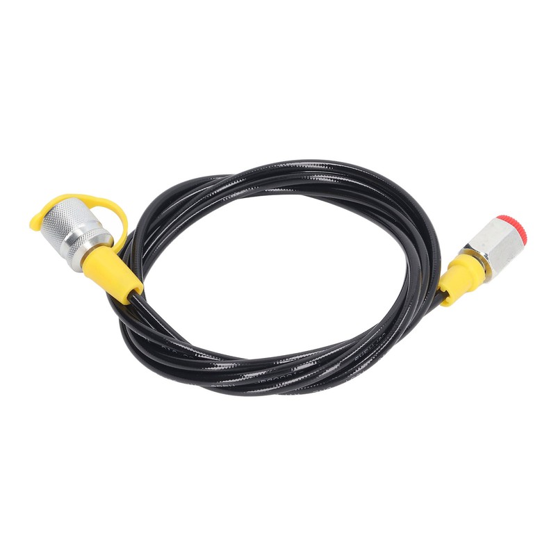 2m/6ft Hydraulic Pressure Test Hose 630Bar M16 X 2‑1/4BSP PU