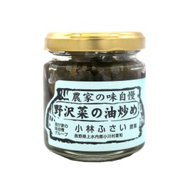 Stir-fried Nozawa Vegetables in Oil/3.2 oz (90 g), Tomisawa Shoten
