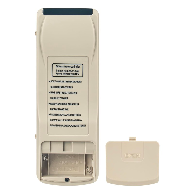New Y502 Universal Remote Control Replacement - VINABTY Y512 Replace
