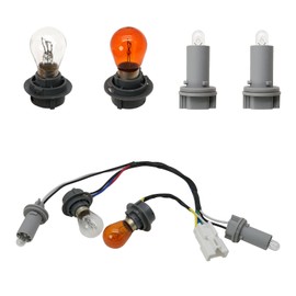 DUNTUO for Hyundai Sonata Tail Lamp Wiring Harness Holder with Halogen Bulbs 2011 2012 2013 2014 Taillight Socket Connectors 92450 3q000 92450-3Q000