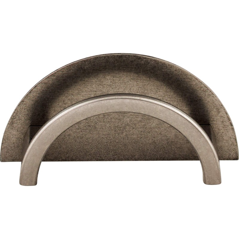 Top Knobs TK53ORB Sanctuary Collection 3-1/2" Half Circle Open Pull,