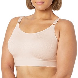 Olga Women's Easy Does It Wire-Free Contour Bra, Rosewater, Large