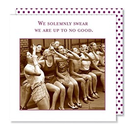 Shannon Martin Design 20-Count 3-Ply Paper Beverage Napkins, If We Get Caught