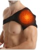 ITODA Electric Shoulder Support Cordless Heated Shoulder Massager Adjustable Heat