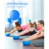 2 Pcs Pilates Balls, 9 Inch Small Exercise Ball, Barre