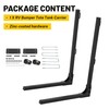 KUAFU RV Foldable Tote Tank Rack Carrier Compatible with Suitcase