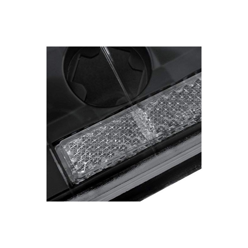 Spec-D Tuning Black Housing Clear Lens 4 PC Corner Lights