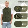 Freiesoldaten Men's Multi-Pockets Fishing Wasitcoat Lightweight Casual Vest Breathable Outdoor