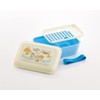 Skater PLN11-A Large Lunch Box, Rattan Basket-Style, Vacation Lunch Box,