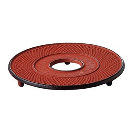 bluer Flowers Pot Insole Southern 鉄器 Round Slump Large Akane 10059