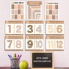 9 Boho Multiplication Chart Poster For Wall - Multiplication Poster