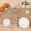 Dremisland Jute Table Runner Boho Decoration Natural Jute Table Runner