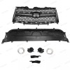 NAYSON For RAV4 2009-12 Limited Bumper Upper Grille w/Chrome Trim+
