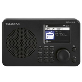 Telestar DIRA M 6i hybrid radio (Internet radio, USB music player, compact multifunctional radio, DAB+/FM RDS, WiFi, Bluetooth)