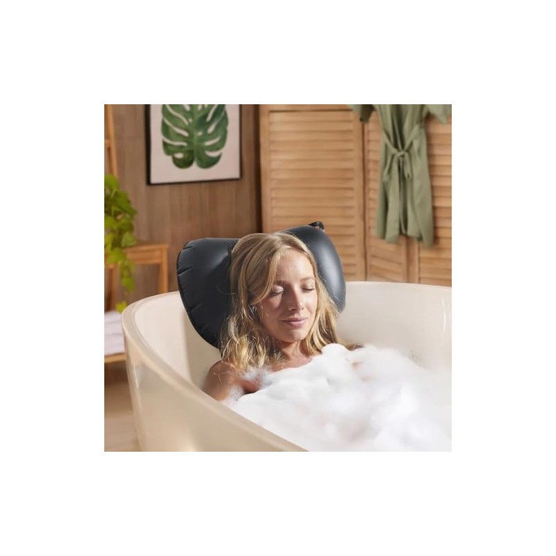 EURI Bath Pillow | Bath Pillow with Suction Cups |