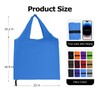 Criyar - Paquete de 2 bolsas plegables para compras, impermeable,