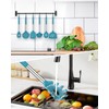 Silicone Cooking Utensil Set, 8Pcs Non-stick Cookware with Stainless Steel