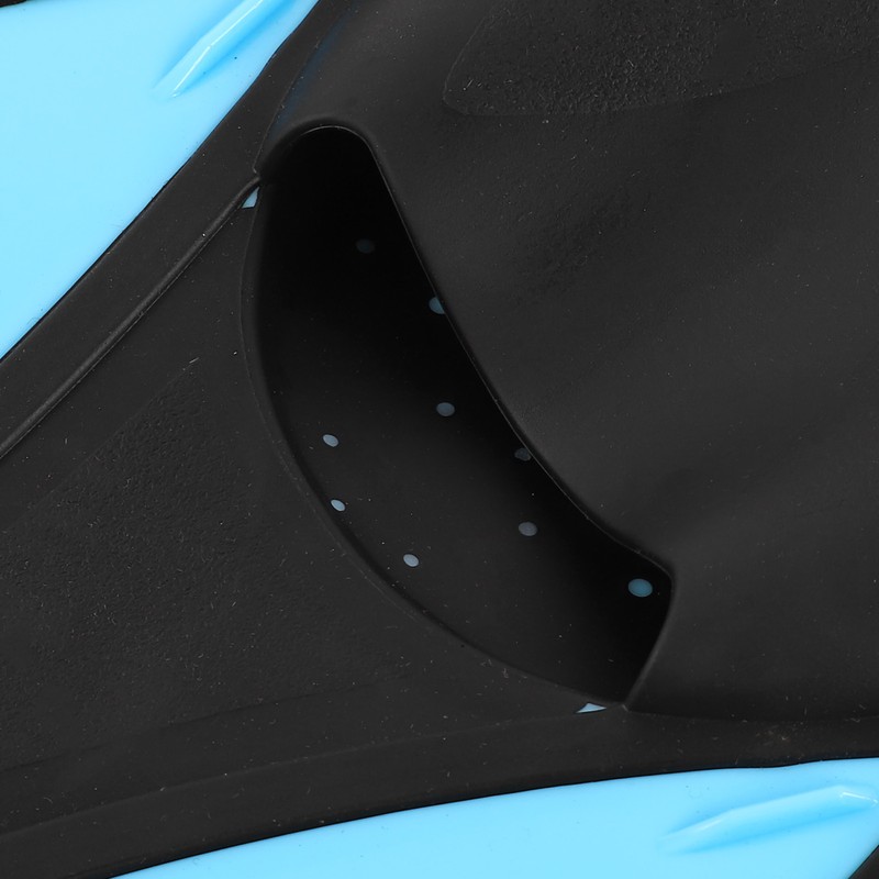 1 Pair Adjustable Diving Fins Soft TPR Open Heel Long